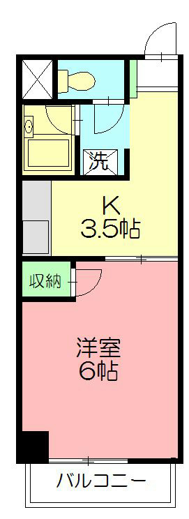ソ・ワール星 302号室 間取り