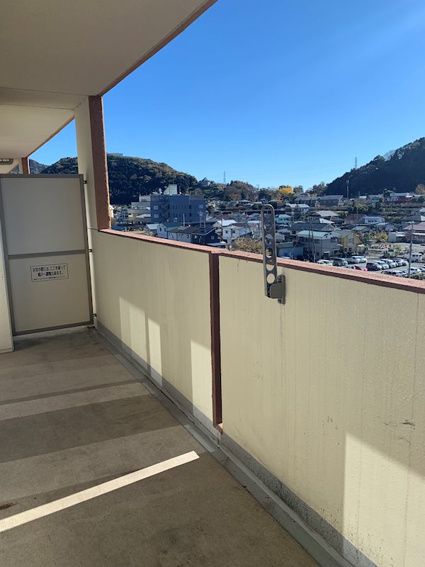 サンライズやまきた ベランダ