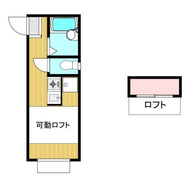 リアルヒルズ辻堂新町 204号室 間取り