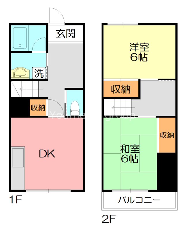 第二湯澤ハイツ 11号室 間取り