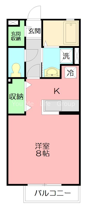 ピソリドウ 201号室 間取り