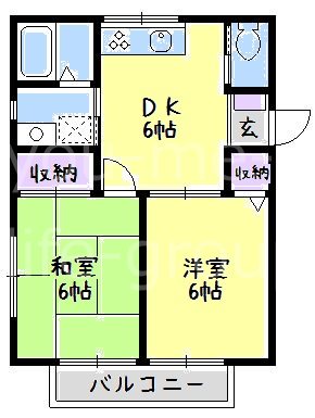 ベルシャンパレス 201号室 間取り