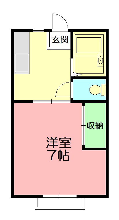 メゾンド・K 205号室 間取り