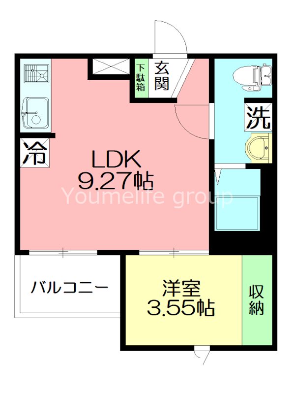 マハロ茅ヶ崎 間取り図