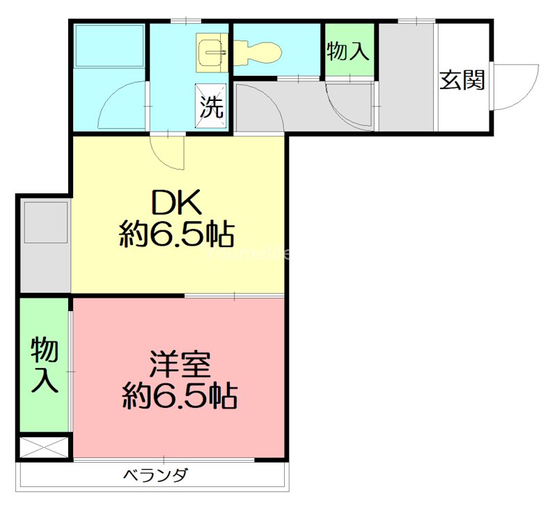 戸田ビル 301号室 間取り