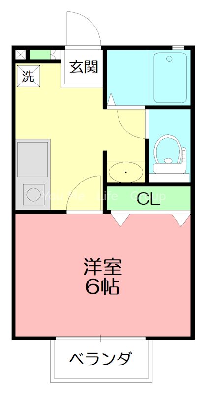 シュアハイツエスペランサ 203号室 間取り
