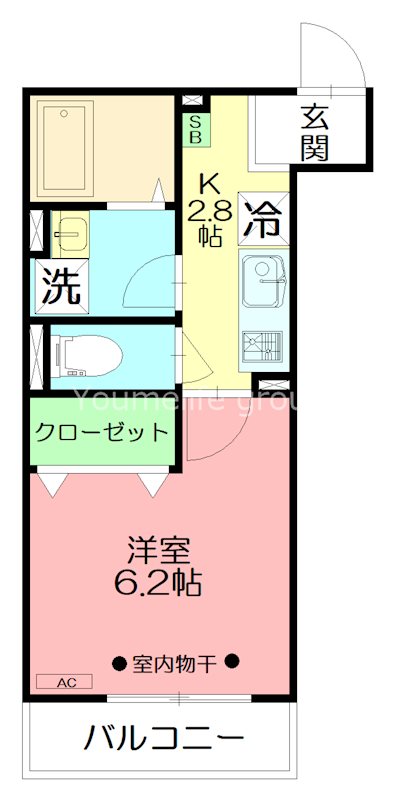 マ・メゾン鵠沼花沢　A 303号室 間取り