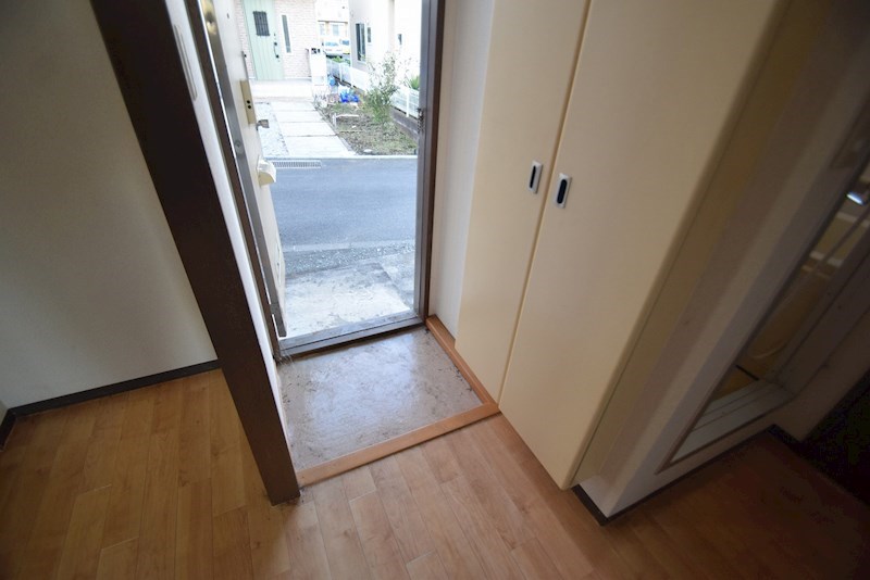 シティハイムアケボノＢ 玄関