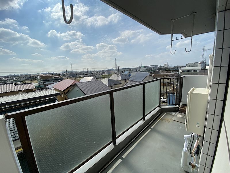 若林マンション ベランダ