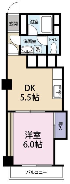 サンハイツ小田原 314号室 間取り