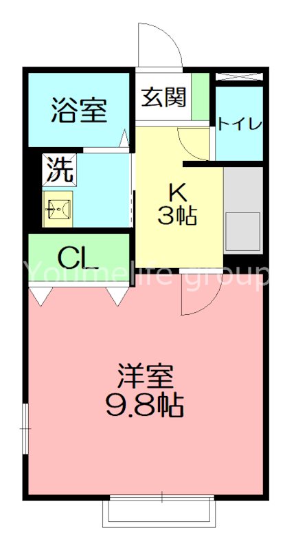 センチュリーハイムⅢ 202号室 間取り