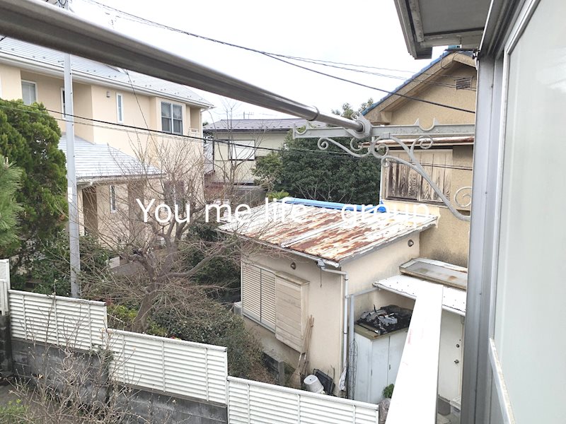 サン矢留アパート ベランダ