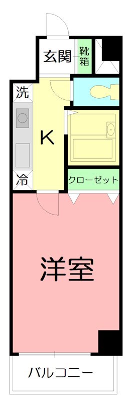 アステール湘南 401号室 間取り