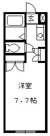 湘南エクセレント  301号室 間取り