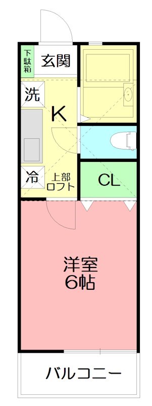 グランデリーベル  207号室 間取り
