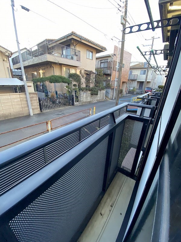 ハイツ安増 ベランダ