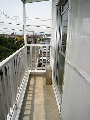 ファーストシティ六会 ベランダ