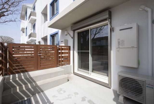 Crest　Garden　N ベランダ