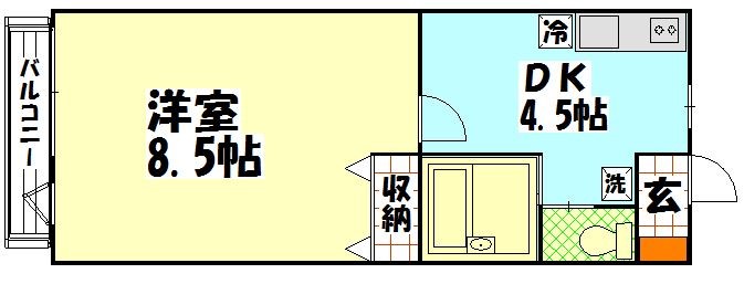 クラウンハイツⅡ 間取り