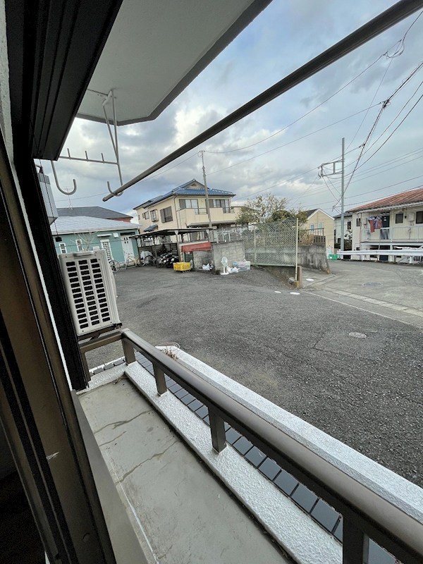 裕源ハイツ ベランダ