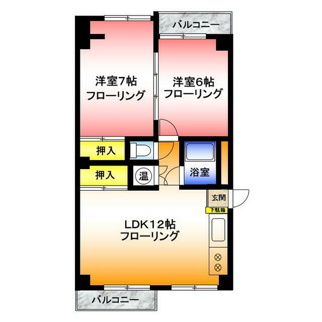 カートビル 間取り図