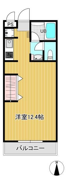 鎌倉女子大学隣マスカットハウス 103号室 間取り