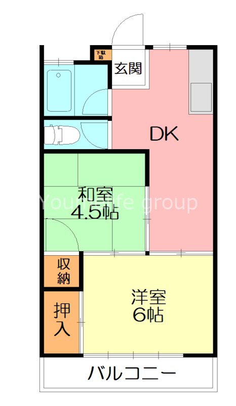 泉ハイツ 間取り図