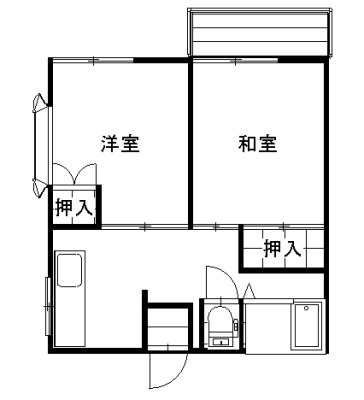 ゼフィールＡ 201号室 間取り