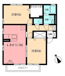 ヴィラサンシャインⅡ 101号室 間取り