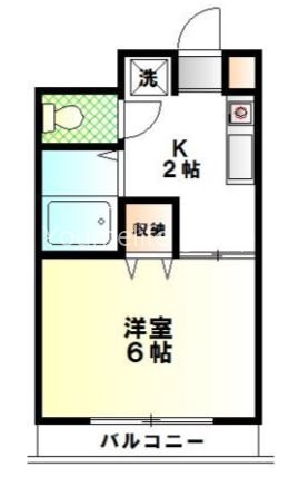 メゾン・アベイユSF 203号室 間取り