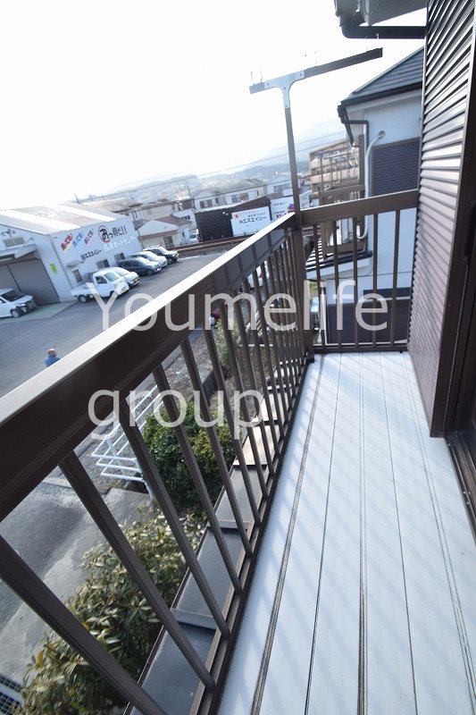 ハイツ飯田岡  ベランダ