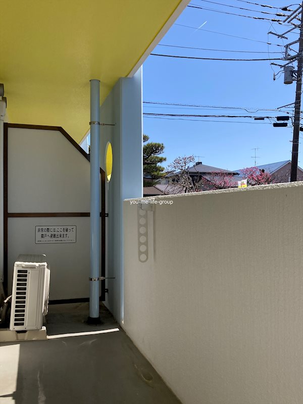 ライラック ベランダ