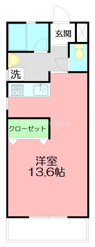 ハイムコスタ 103号室 間取り