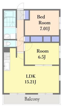 ビューヒルズ東戸塚壱番館 210号室 間取り