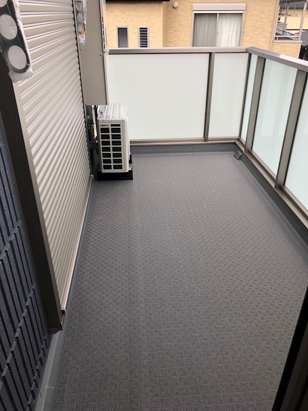 Fメゾン　北棟 ベランダ