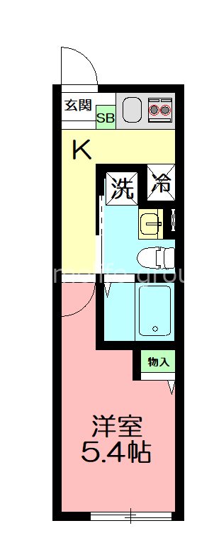 Ｂａｙ　ｍａｉｓｏｎ湘南台 104号室 間取り