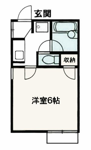 ホワイトレジデンスⅠ 102号室 間取り