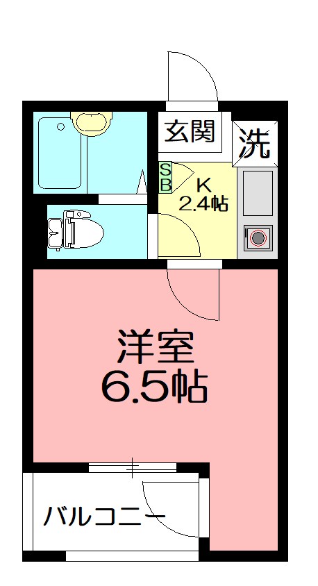 テラスみその台 302号室 間取り
