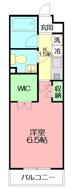 コンフォート湘南辻堂 206号室 間取り