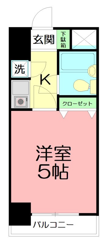 クリオ平塚参番館 308号室 間取り