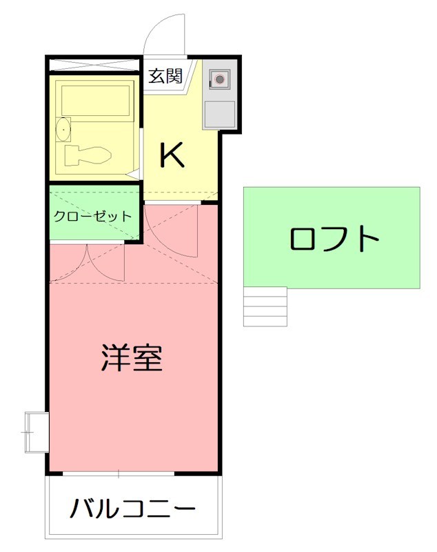 セレーノ 201号室 間取り