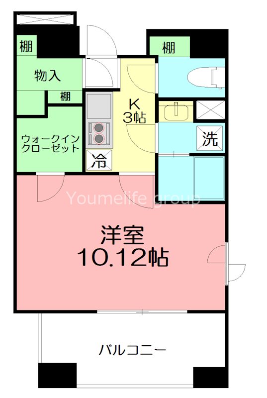 グラン・コスタ湘南 901号室 間取り
