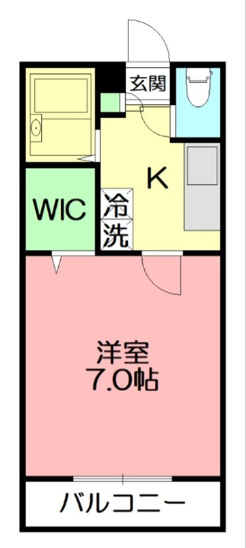 パレアージュ 301号室 間取り