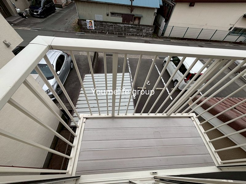 ボヌール・B ベランダ