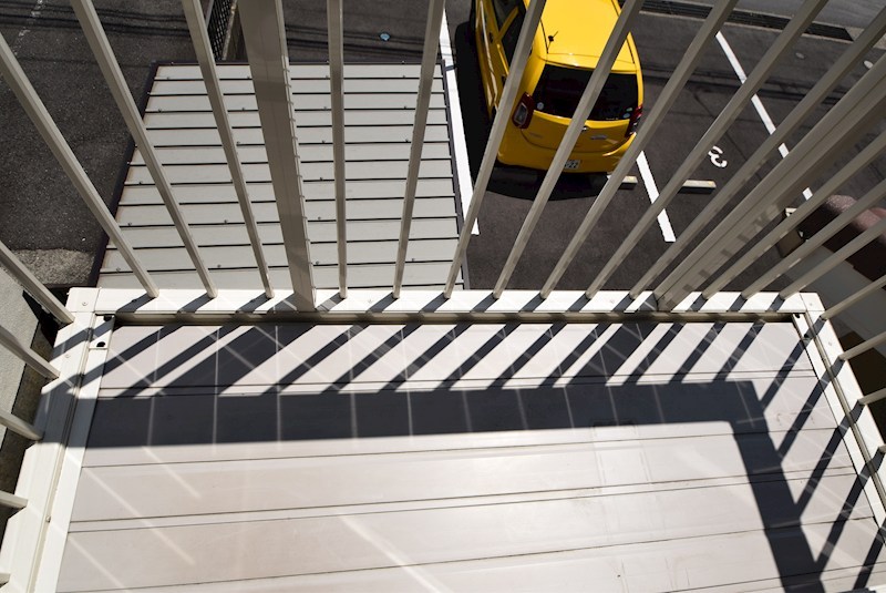 ボヌール・B ベランダ