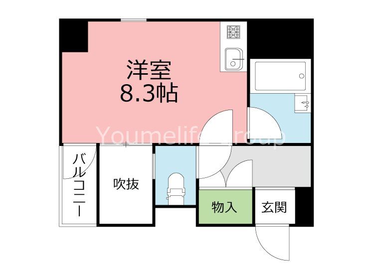 門倉第2湘南台ビル 403号室 間取り