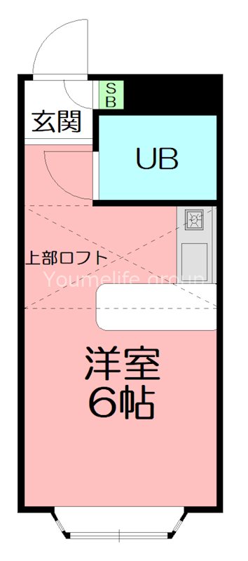 べルピア鎌倉第８ 203号室 間取り