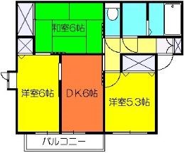 パークヒルズＡ 101号室 間取り