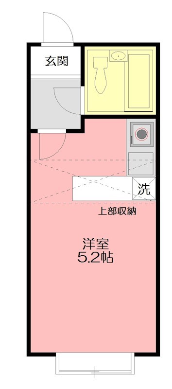 ベルピア辻堂第1-1 207号室 間取り