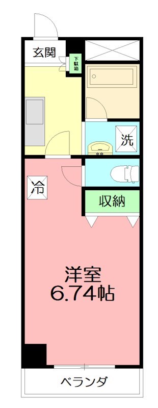 アイリスヴェール141  501号室 間取り